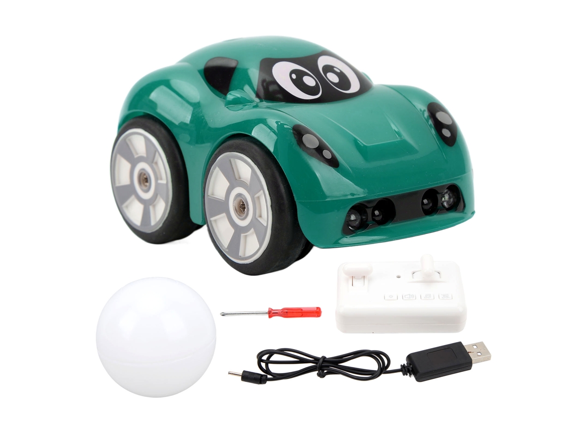 Carro de Controle Remoto Mini Cartoon 2.4g com Modos de Trilha e Seguir S/MARCA
