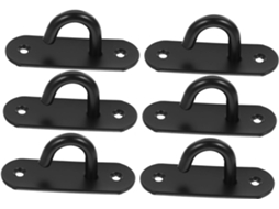 Kit De Ancoragem Parede Com 6 Peças Para Faixas Resistência, Suporte