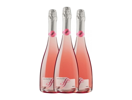 Espumante rosé SACCHETTO Spumante Rosé Brut Venezia (0.75 L - 3 Unidades)