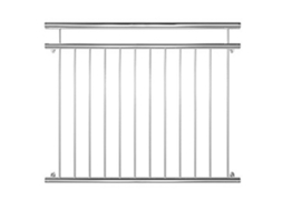 Laxiscreed Guarda-corpo Em Aço Inoxidável Para Varanda 900x1560mm, Solução Moderna E Resistente