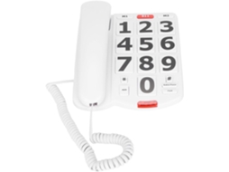 Telefone De Mesa Dartel Com Botões Grandes Brilvibera