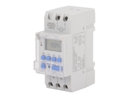 Interruptor Programável Timer Com Lcd 85‑265v Ac 16a Controle Semanal 12/24hrs Relé De Tempo