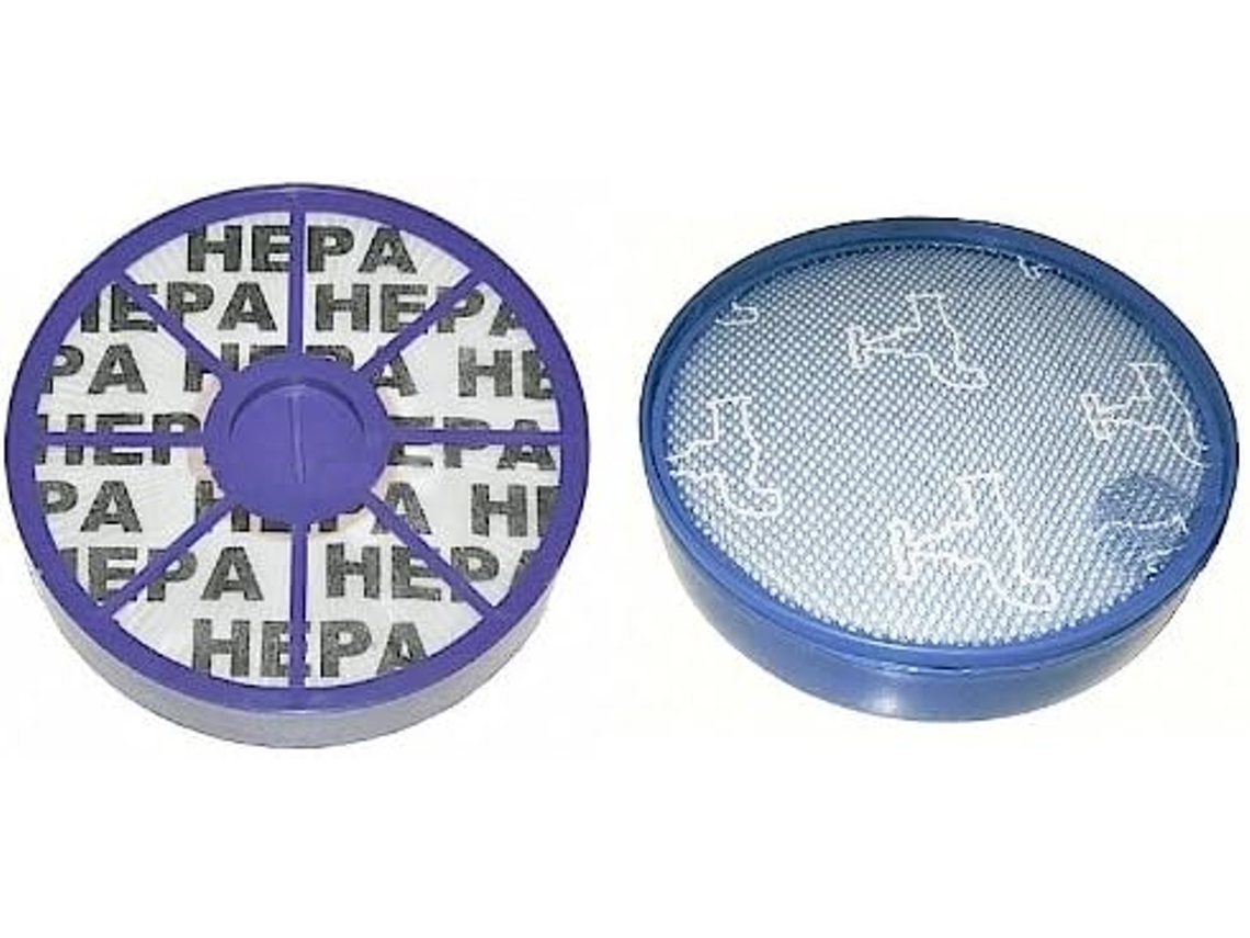 Conjunto Filtros Laváveis Hepa Para Dyson Dc19 A Dc29 Equivalentes Originais