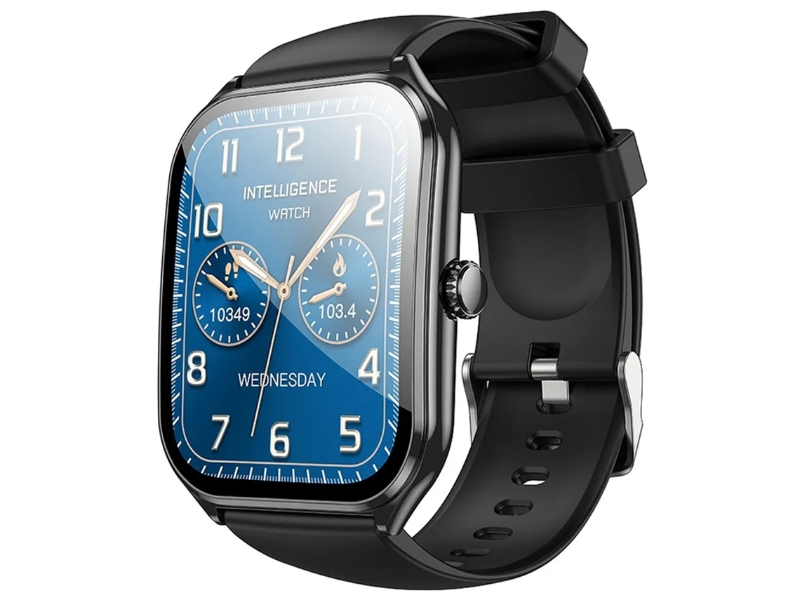 Relógio Inteligente Hoco Y28 AMOLED - Preto
