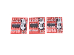 Controlador de Motor Cc 3 Unidades 1,5a 2 Vías Pwm Regulación de Velocidad com S/MARCA