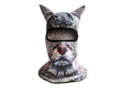 Máscara Protetora Solar Exterior CZHHMART Padrão Animal 3d, Divertida,estilo 3