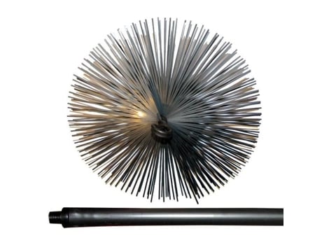 Brosserie Cardot Kit Varre Chaminés Em Aço Kit Brico Ø250 5 Hastes 7m Broil Master