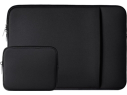 Lurelia Capa/bolsa Para Portáteis - 15,6 Polegadas Compartimento Extra Em 2 Partes Com Feminina/masculina Macbook Zíper
