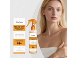 Spray Esfoliante Com Ácido Kójico E Curcuma: Spray Suave Para Limpeza E Hidratação Do Corpo.