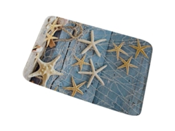 Tapete De Banho 3d Estrela Do Mar, Alfombra Antiderrapante De Borracha Para Banho, Cozinha, Sala De Estar, 40x60cm