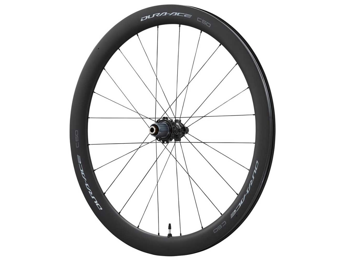 Roda Traseira Estrada SHIMANO Dura ace r9270 c50 cl disc