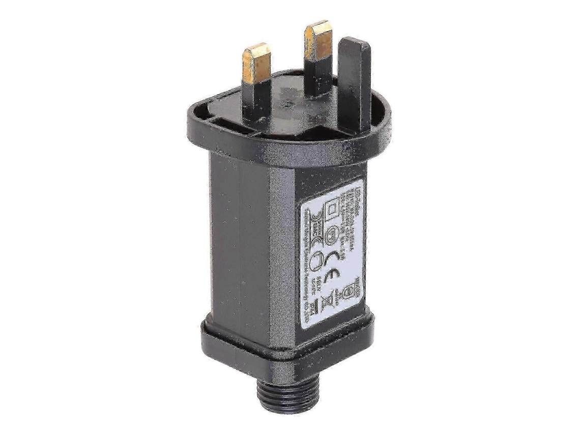 Transformador De Baixa Tensão À Prova D'água Com Conector Led Para Compatibilidade Iluminação Natalina(reino Unido)