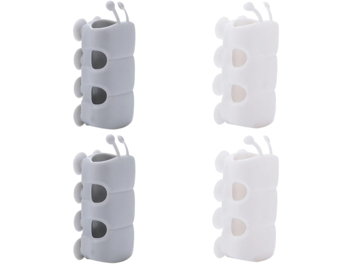 Adaptador Genérico Para Chuveiro De Banheiro, 4 Peças, Ventosa De Silicone Com Forte Adsorção Para Banheiro