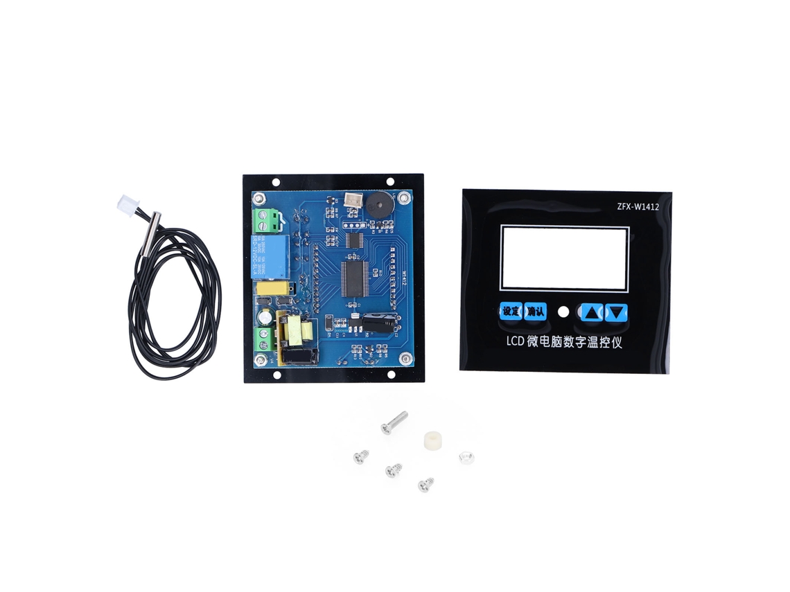 Controlador Termostato Microcomputador Digital Xhw1412 Interruptor Controle Temperatura Precisão Alta