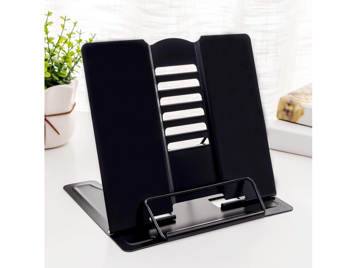Suporte De Metal Para Livros, Suporte Ajustável Para Livros, Livro De Receitas Aquaforge