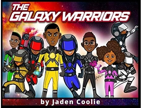 Livro The Galaxy Warriors de Jaden Coolie (Inglês)
