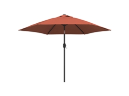 Garden Parasol, Garden Parasols Vidaxl Marrom Tecido (n/a)