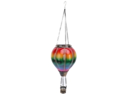 Lanterna Solar Bola de Fogo Externa para Jardim Pátio Varanda Decorativa Design Único à Prova D'água MARCA