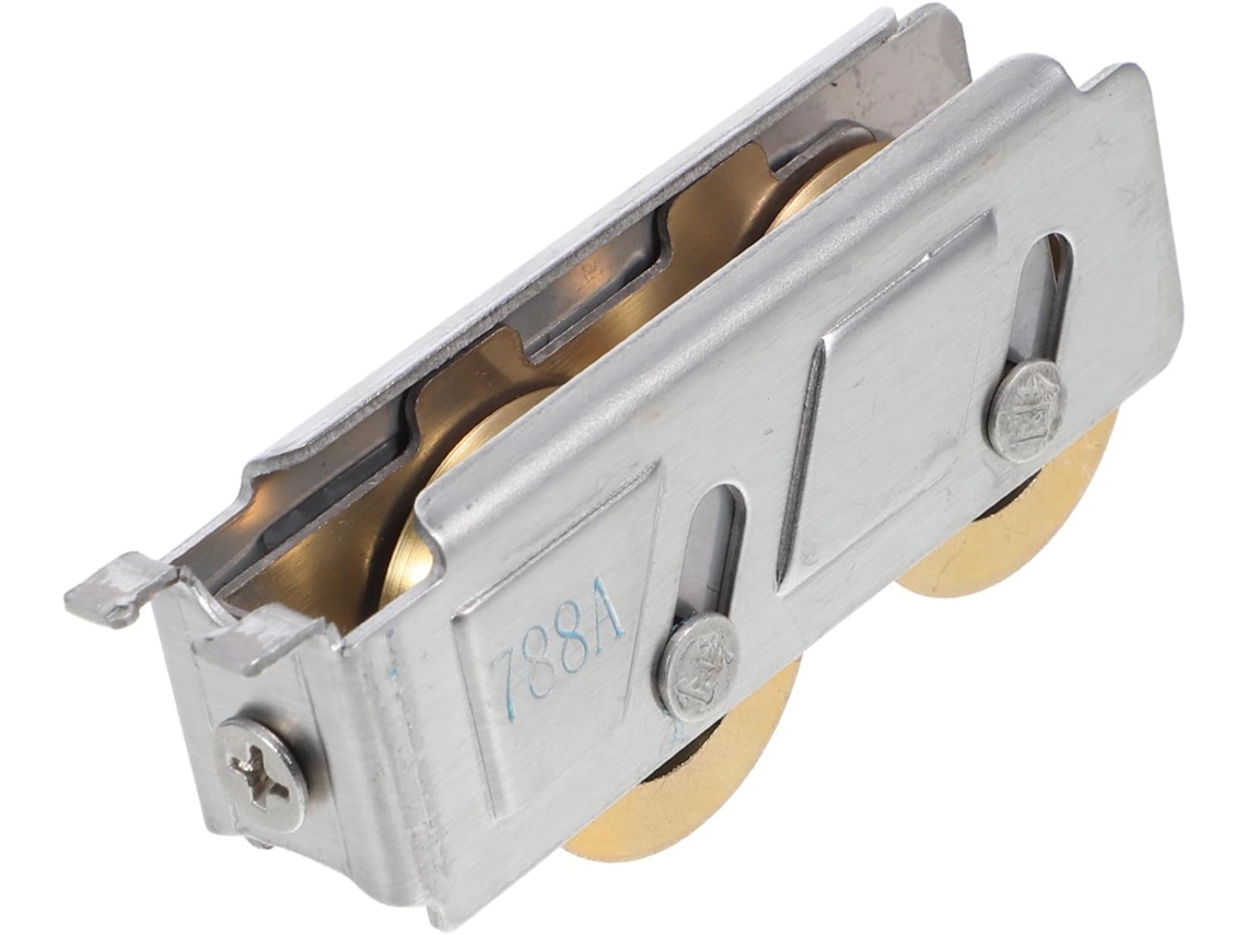 Rodízios Duplos De Cobre Toddmomy 22 Mm Para Portas Correr Pátio, Ranh