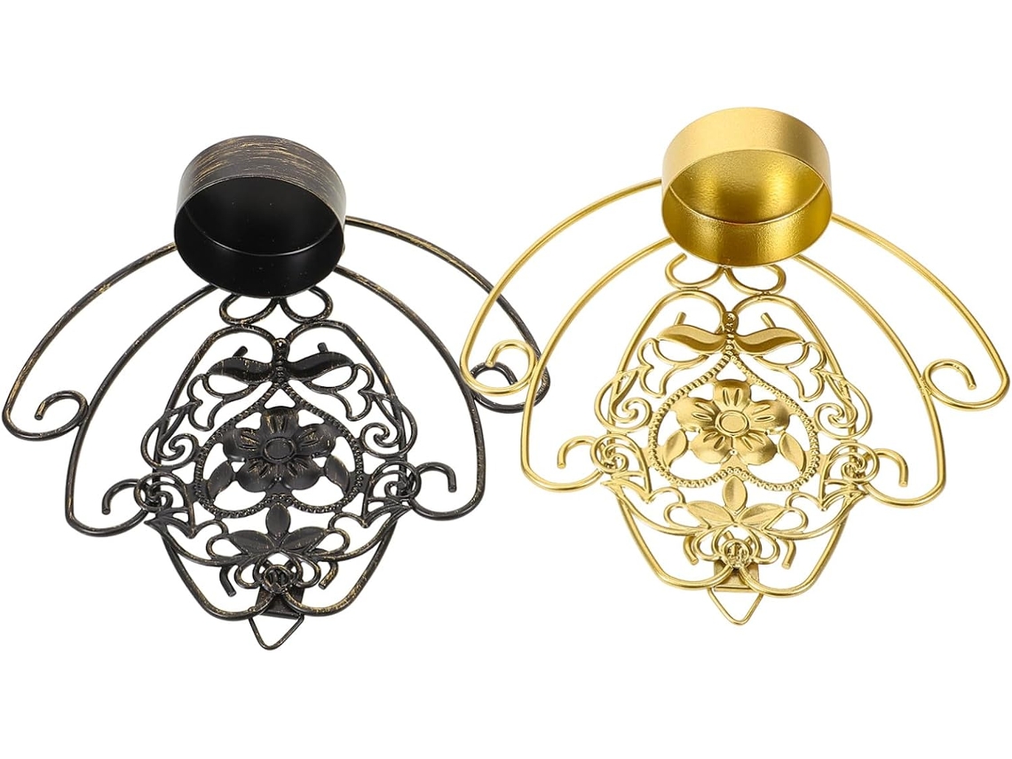 Vela Led Decorativa Sem Chama, Conjunto De 2, Para Casa E Mesa