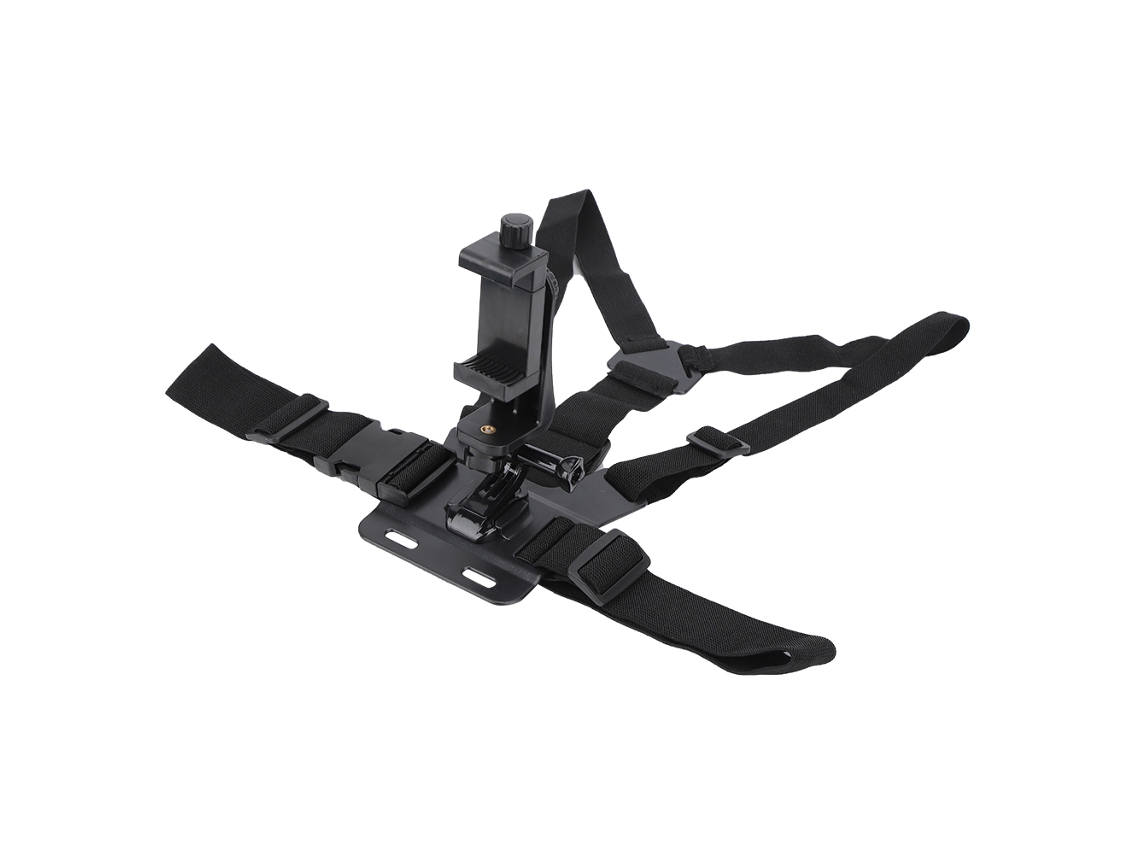 Plastic Black Adjustable Chest Harness Strap Convenient Hanging Safety Belt For Gopro Motion Camera LAXISCREED