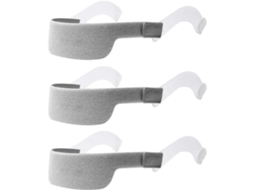 Kit com 3 Faixas de Cabeça de Substituição para Cpap com Suporte, de Macia e Ajustável AQUAFORGE