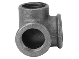 Conjunto De 5 Encaixes Em Malha De Ferro Fundido Preto De 3/4" Com Cotovelo De 90° Da Laxiscreed