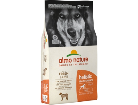 Ração para Cães  (12 Kg - Seca - Adulto - Sabor: Cordeiro Holístico Seco)