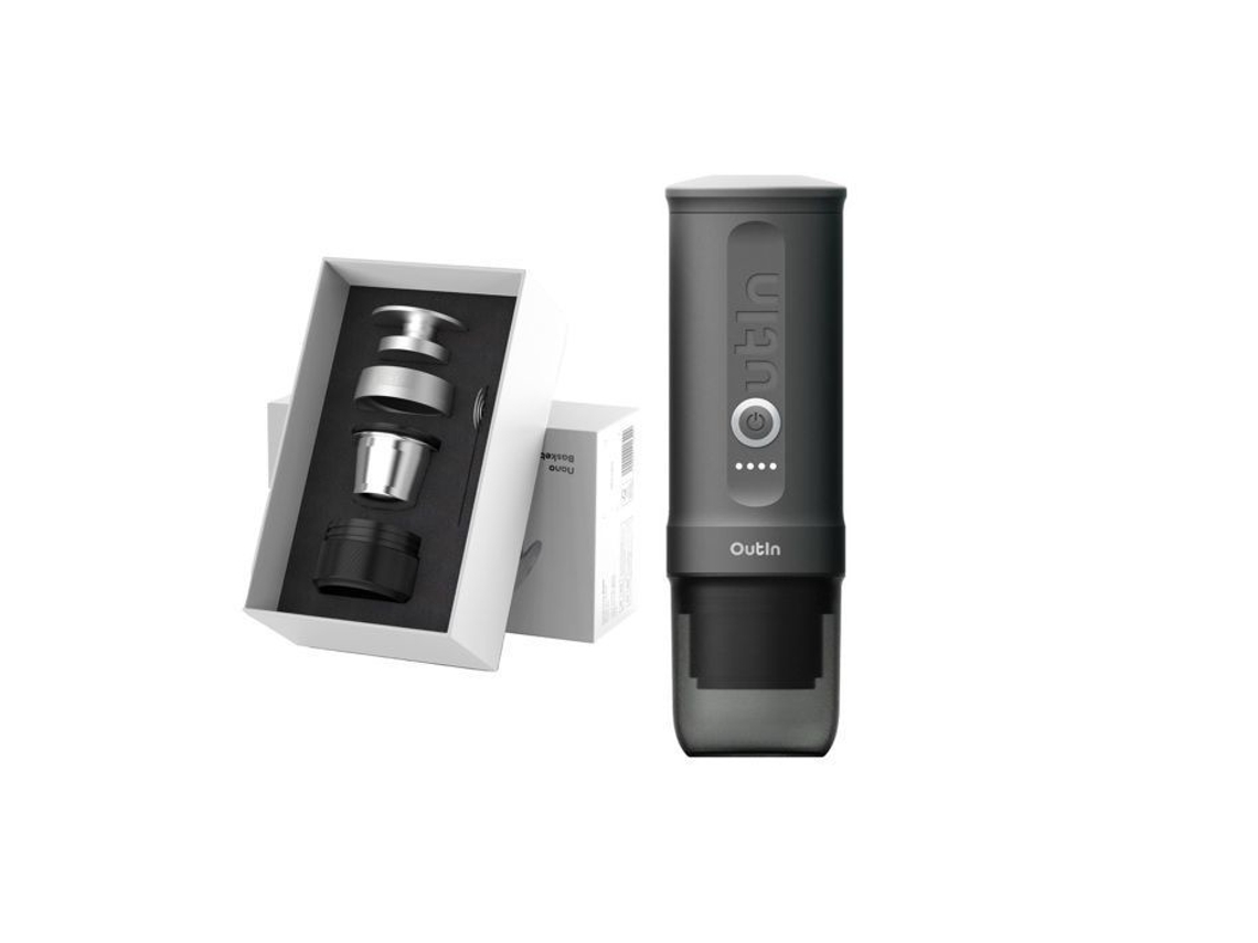 Kit Outin Nano Machine Expresso + Cesta Plus Cinza Sidéral