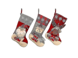 Meias De Natal 3d Para Pendurar Na Lareira Olysi Shop
