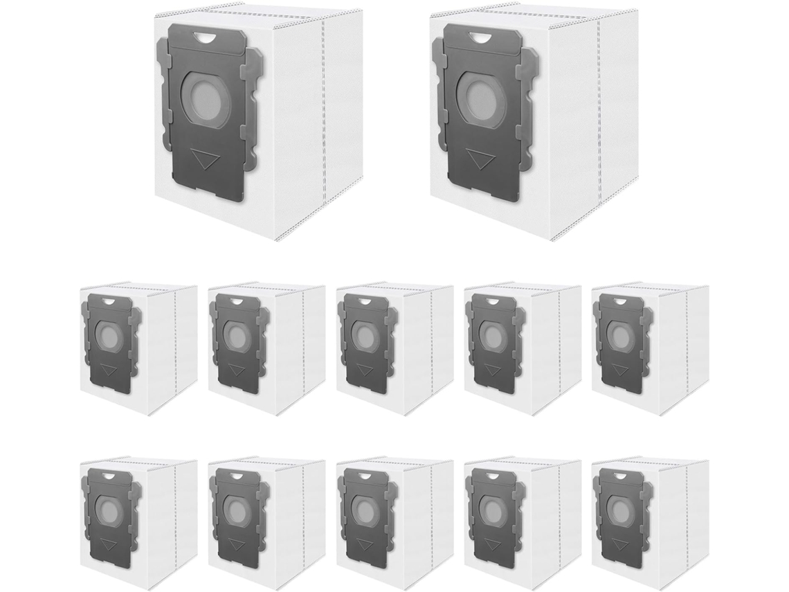 Kit De Substituição Para Irobot I1/i3/i3+/i6/i7/i8/j7/s9 Acessórios Para Saco De Pó Para Aspirador Robô (12 Peças) Cuich