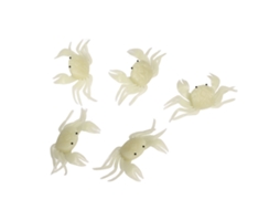 Isca Artificial de Caranguejo Luminosa Reutilizável 5pcs