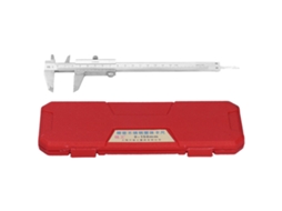 Paquímetro Vernier 4 em 1 em aço inoxidável, precisão de 0,02 mm, 0-150 mm, ferramenta de medição industrial