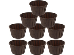 Conjunto De 50 Forminhas De Papel Para Muffins E Cupcakes, Resistente A Óleo, Para Assar E Apresentar Sobremesas Em Festas E Eventos