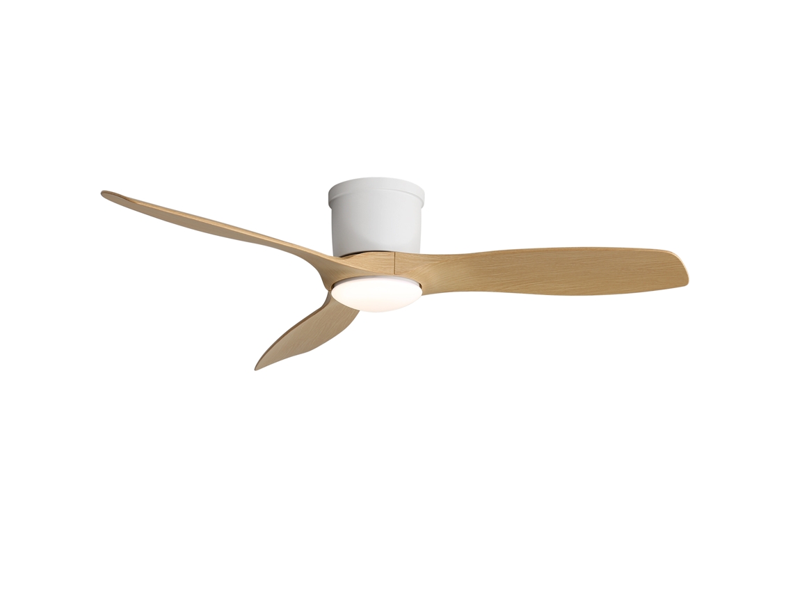Ventilador Teto 52'' 3 Pás Abs, Dc, Led Regulável. py