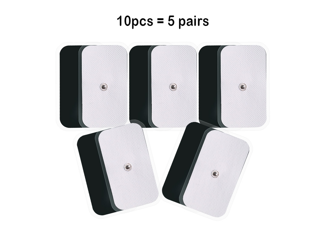 10 Pçs/lote Eletrodos Saudáveis ​​almofadas De Massagem Para Dispositivo De Acupuntura Digital Tens Máquina De Massagem Corporal 04724 Aquaforge