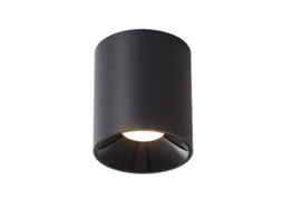 Pontos de Teto Luz de Teto Spot Montado em Superfície Preto Led Spot Montado em Superfície 7W Redondo Montado em Superfície Cozinha 3000K NETTLIFE