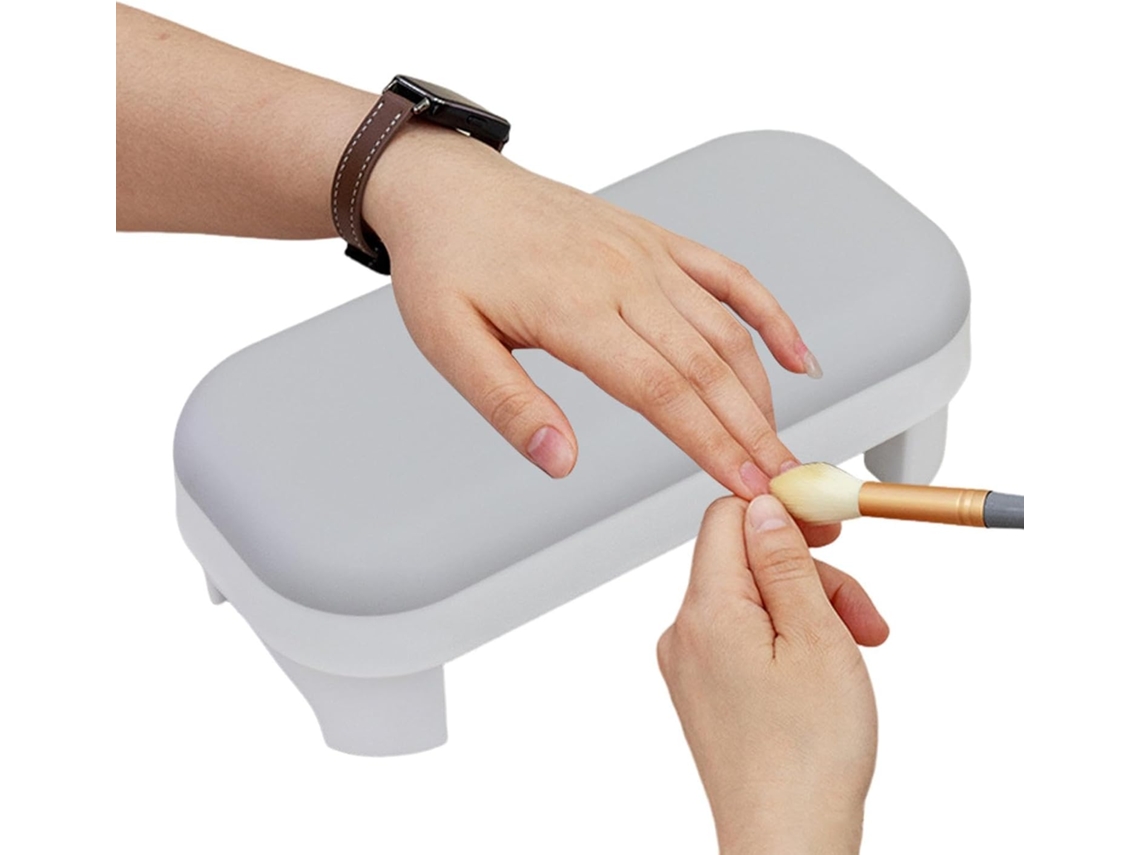 Apoio De Braço Portátil De Silicone Para Manicure