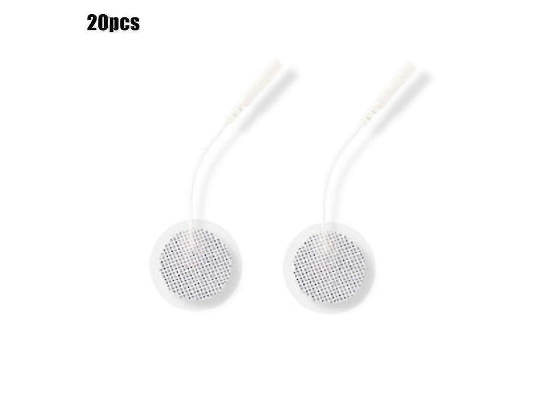 Pads De Eletrodo Com Cabo Para Terapia Tens Massager Corporal Cervical Eletrônico 2024