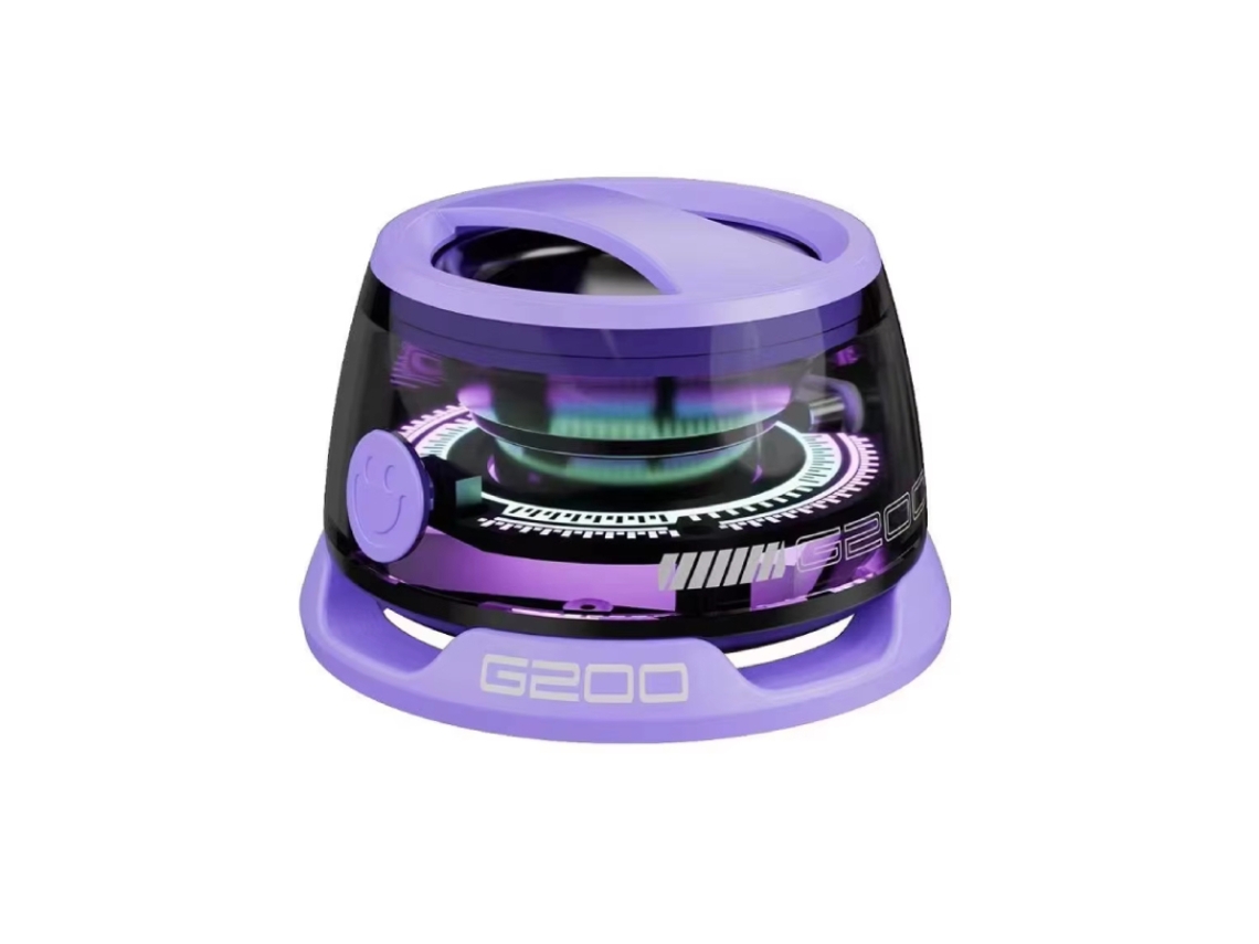Alto falante Bluetooth Portátil Magnético MDUG (roxo)