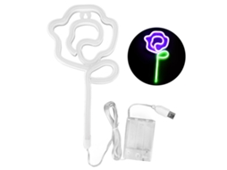 2026 luz de Neon Led Rosa para San Valentín, Proposta, Casamento, Decoração Residencial, Luz Roxa e Verde