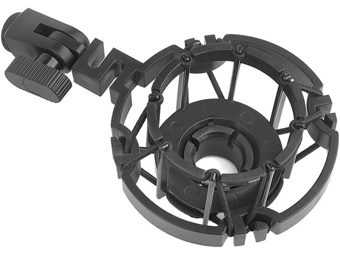Spider - Microfone Condensador Com Suporte Universal Para Microfone