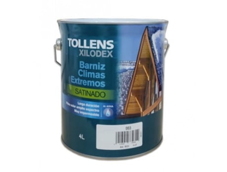 Extreme Weathering Verniz à base de água acetinado 4 Lt (Mogno Indiano 512)