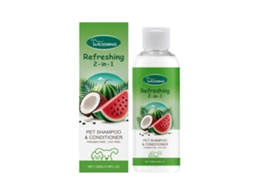 Produto 2 em 1 para Cães e Gatos: Shampoo e Condicionador com Fragrância Persistente LAXISCREED