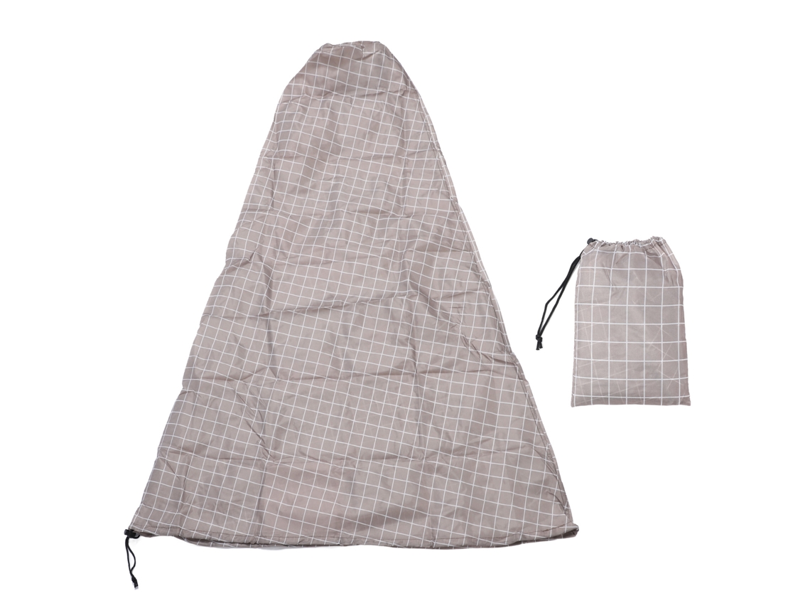 Capas De Chiminea À Prova Dágua Para Prevenção De Poeira 210d Oxford Cloth Patio Chiminea Fire Pit Cover Para Jardins Varandas Xadrez