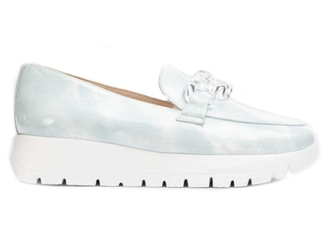 Mocassins de Mulher WONDERS Iris Uk Pele Azul (40)