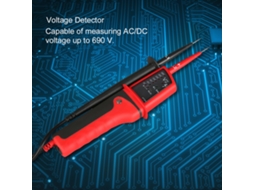 Laxiscreed Detector De Tensão Led Com Deteção Automática Para Ac E Dc De Alta Precisão