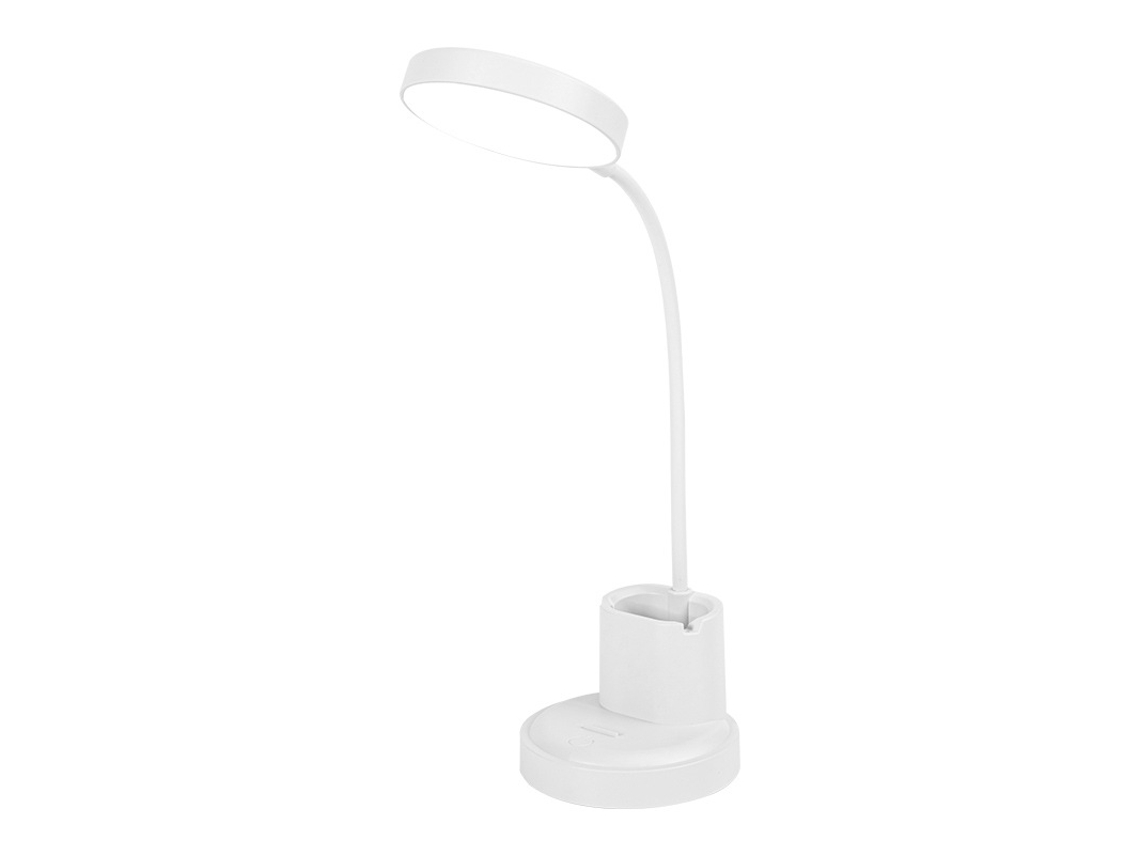 Lâmpada de Mesa para Estudantes Proteção dos Olhos Led com Suporte para Caneta RNEMITERY