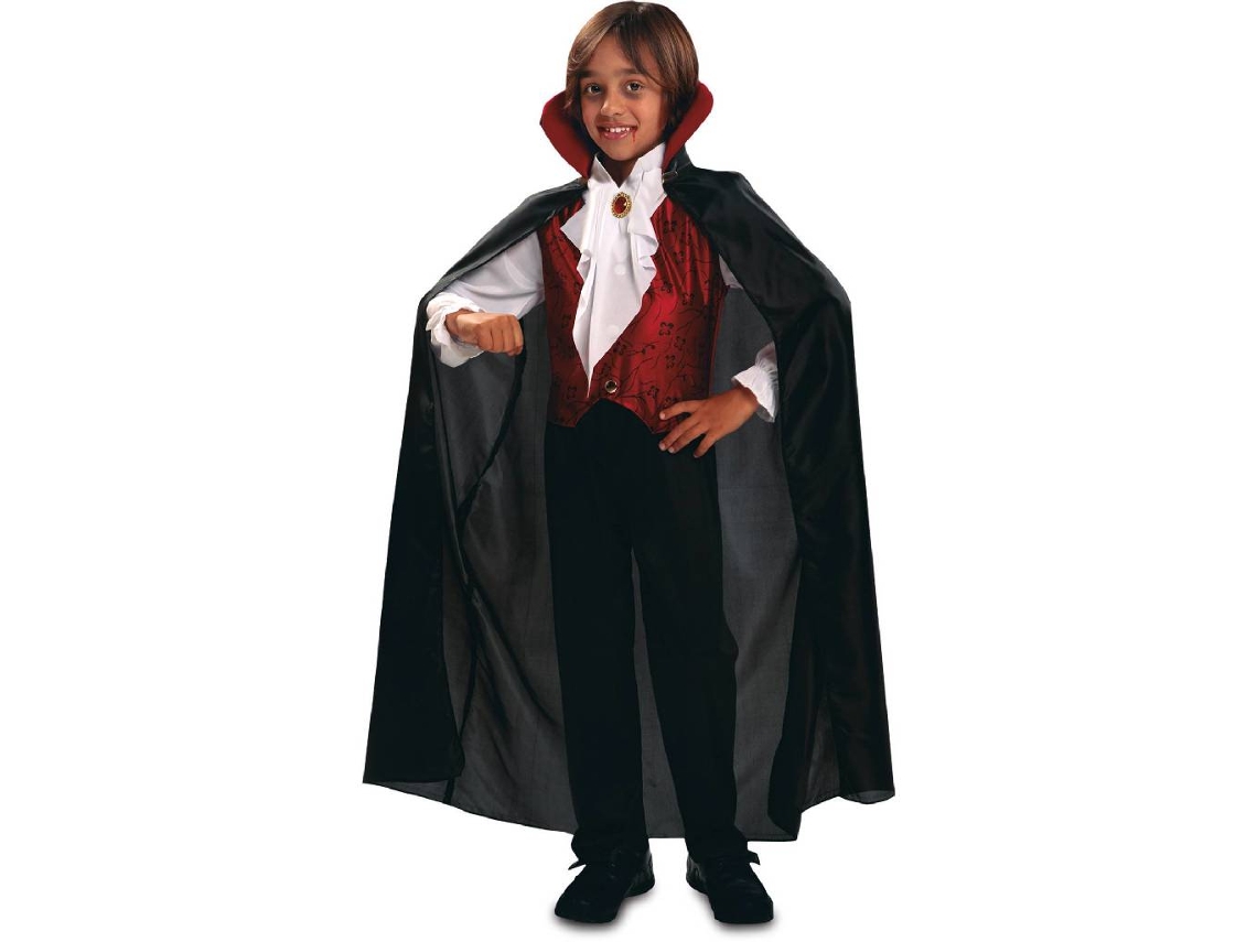 Fantasia Vampiro 10-12 Anos SEM MARCA 1 un