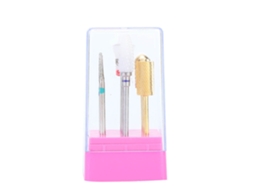 7pcs Cabeça De Lixamento Para Unhas Profissional Remoção De Pele Morta Polimento Acessório Tz-8